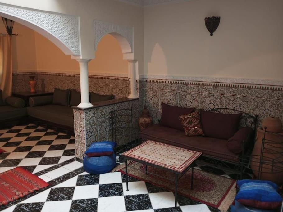 Duplex Style Riad Residence Avec Piscines 马拉喀什 外观 照片